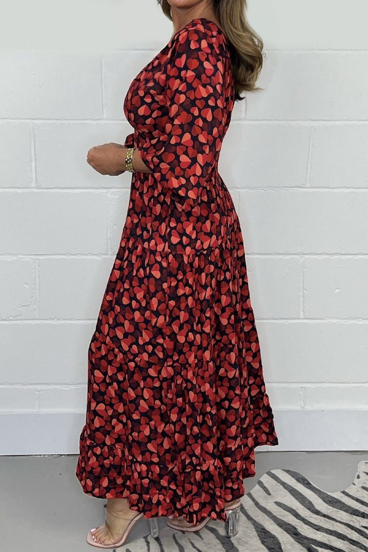 Gaelle™ | Smocked Midi Kjole