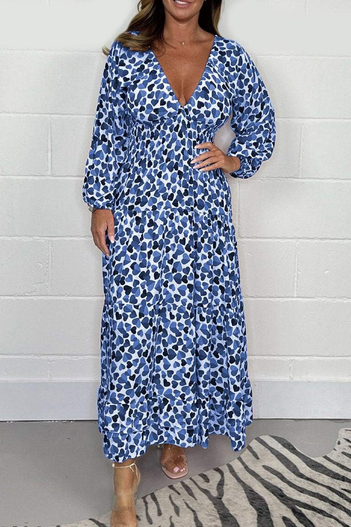 Gaelle™ | Smocked Midi Kjole